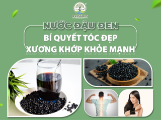 ROASTED BLACK BEANS WATER - THE SECRET TO BEAUTIFUL HAIR AND HEALTHY BONE AND JOINTS