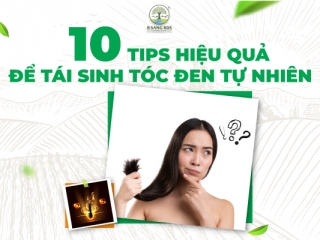 10 effective tips to regenerate black hair naturally