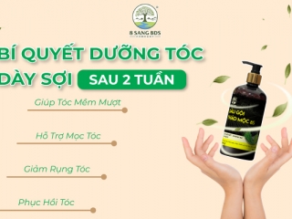 SECRETS TO TAKE CARE OF YOUR THICK HAIR AFTER 2 WEEKS WITH 8S HERBAL SHAMPOO
