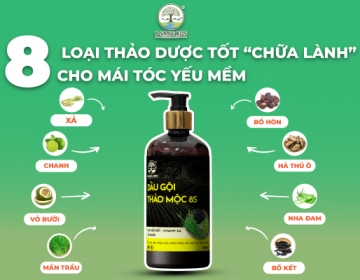 TOP 8 EFFECTIVE HERBS THAT "HEAL" WEAK AND SOFT HAIR