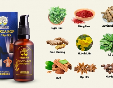 EXCELLENT INGREDIENTS OF MASSAGE BALM FROM VIETNAMESE MEDICINES