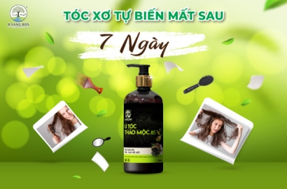 Frizzy Hair Disappears After 7 Days - Solution with 8S Herbal Hair Conditioner